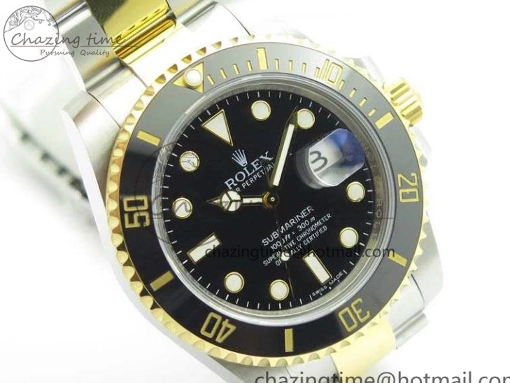 YG 116613LN Noob On Submariner SS Black V5 A2836 Bracelet Dial Edition 1:1 Best 0403